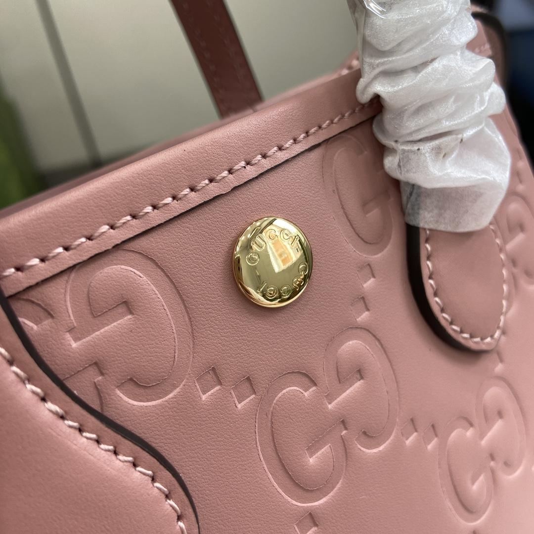 Gucci GG Super Mini Bag With Strap - PerfectKickZ