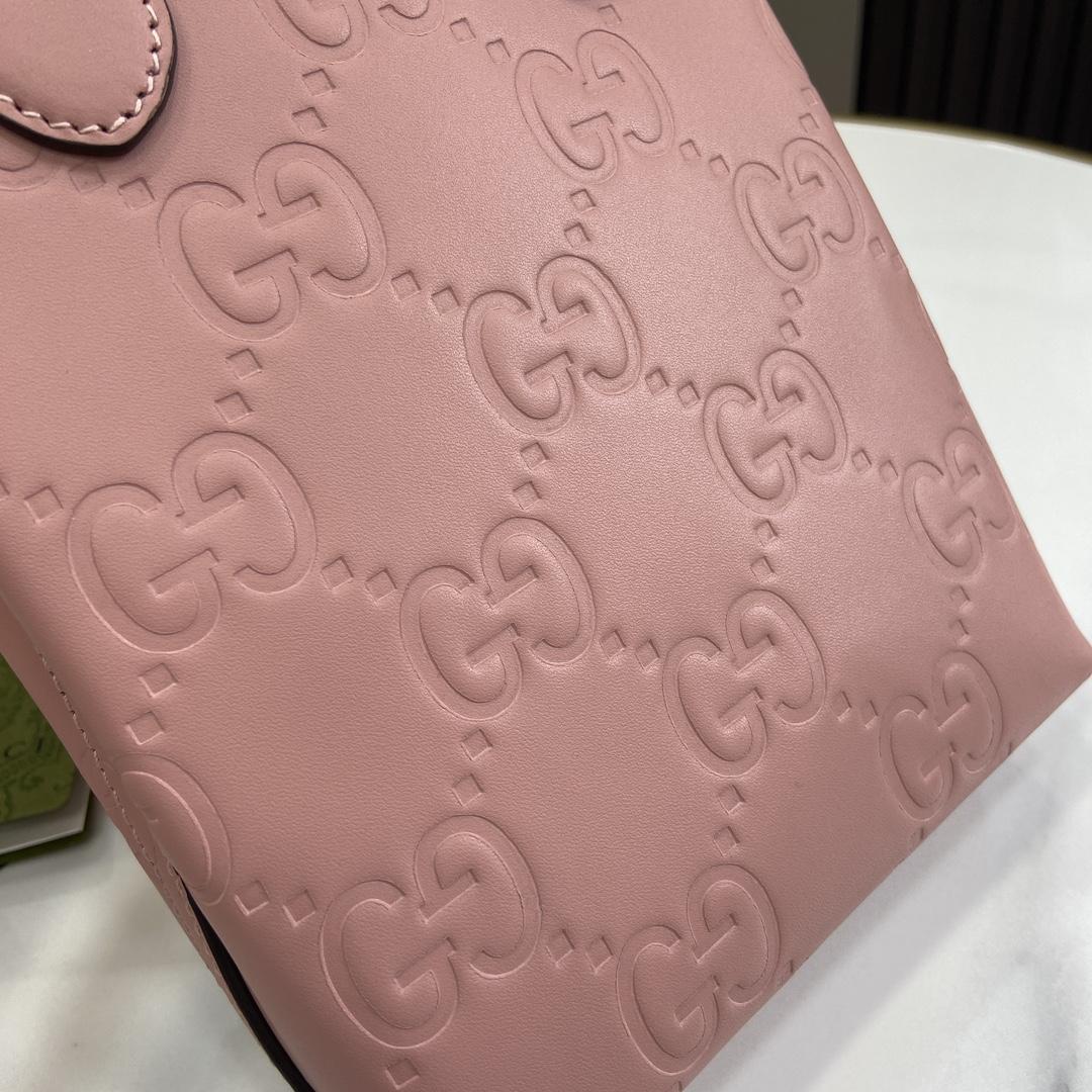 Gucci GG Super Mini Bag With Strap - PerfectKickZ