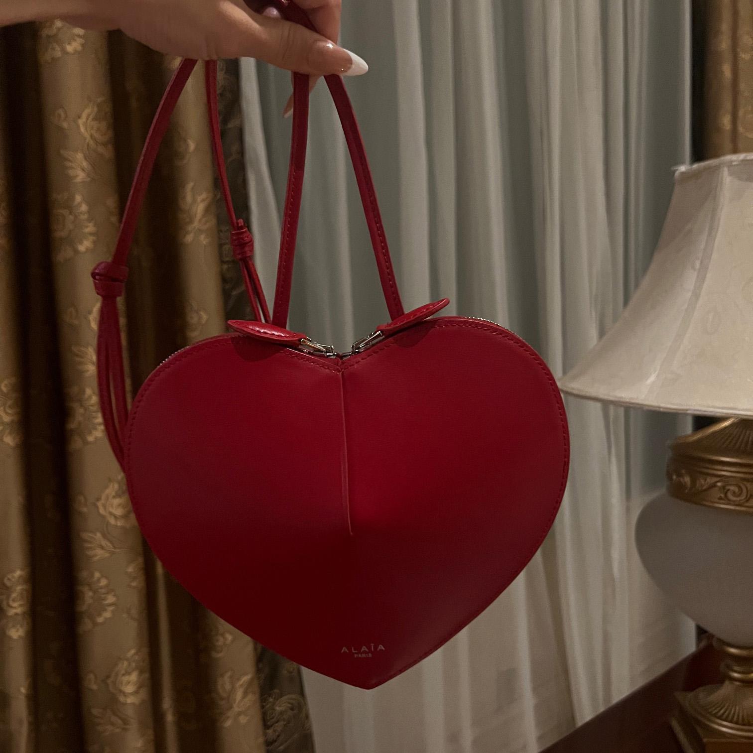 Alaia Le Cœur Bag In Calfskin  - PerfectKickZ