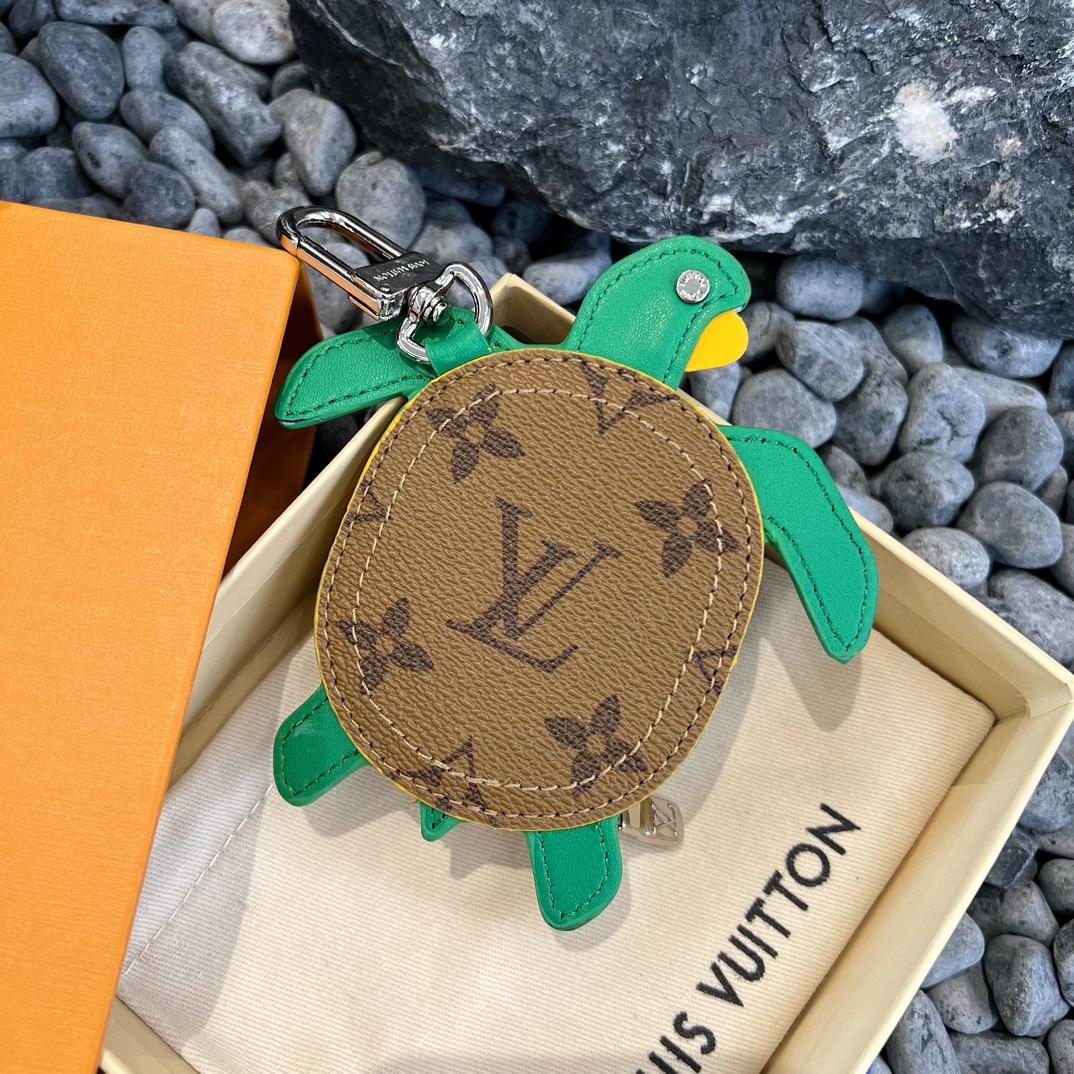 Louis Vuitton LV Turtle Pouch Bag Charm   - PerfectKickZ
