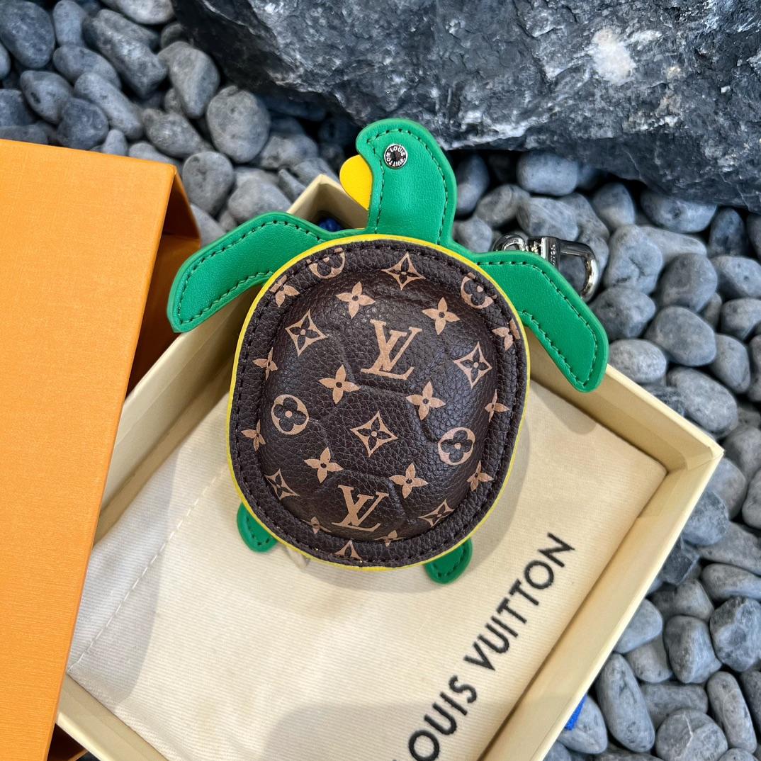 Louis Vuitton LV Turtle Pouch Bag Charm   - PerfectKickZ