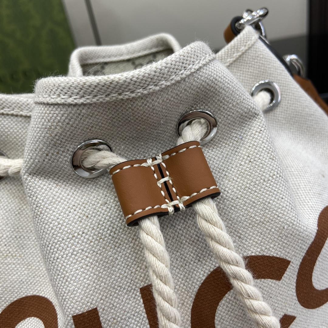 Gucci Mini Shoulder Bag With Gucci Print - PerfectKickZ