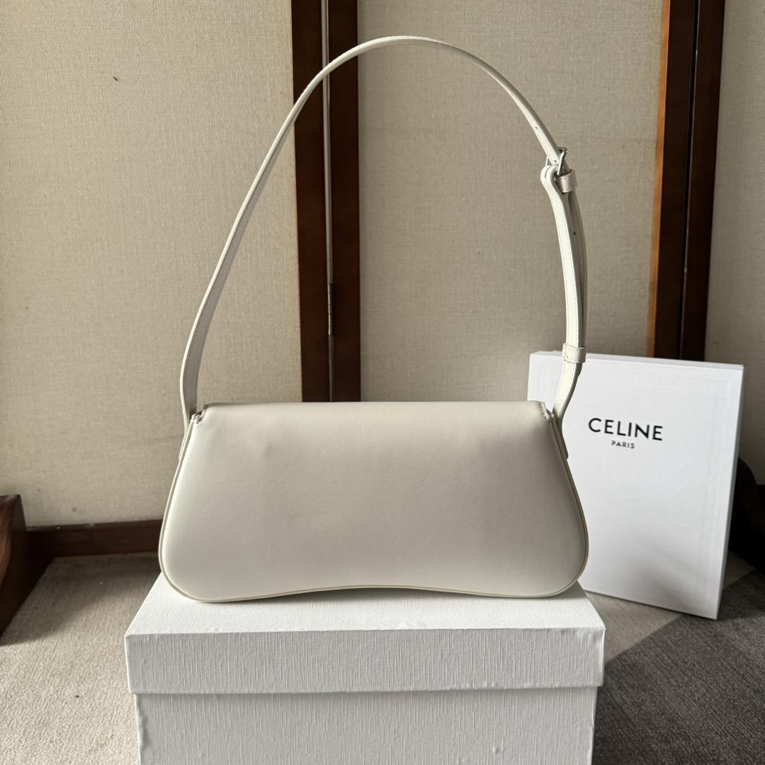 Celine Medium Celine Lola Bag In Shiny Calfskin - PerfectKickZ