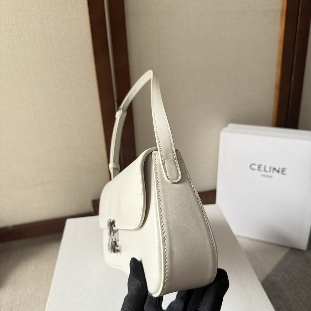 Celine Medium Celine Lola Bag In Shiny Calfskin - PerfectKickZ