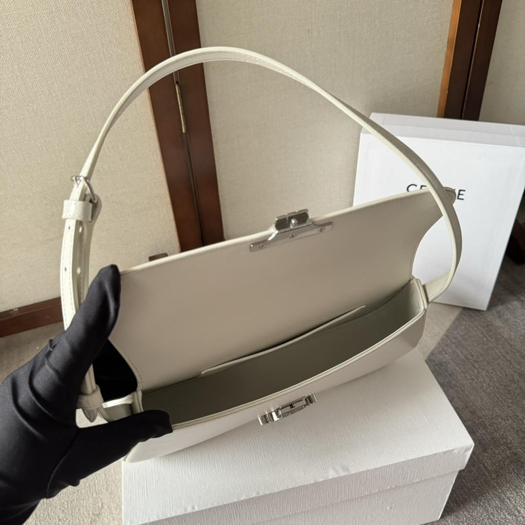 Celine Medium Celine Lola Bag In Shiny Calfskin - PerfectKickZ