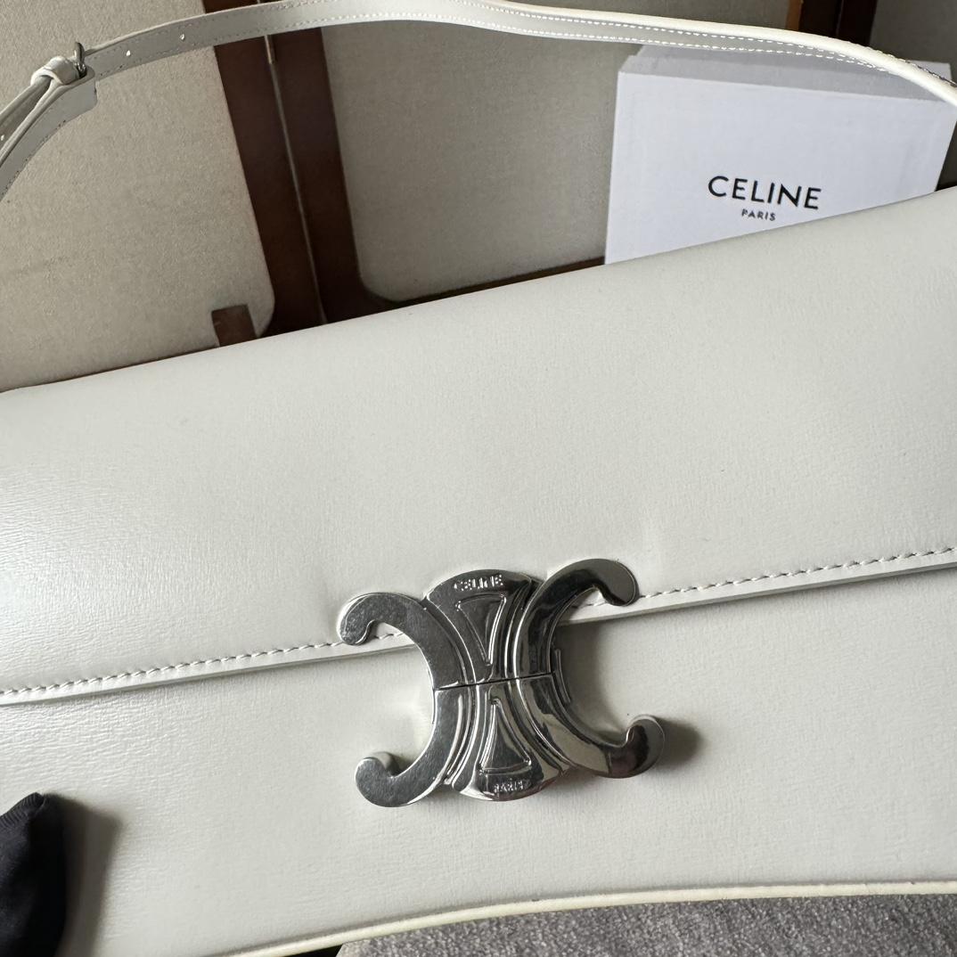 Celine Medium Celine Lola Bag In Shiny Calfskin - PerfectKickZ