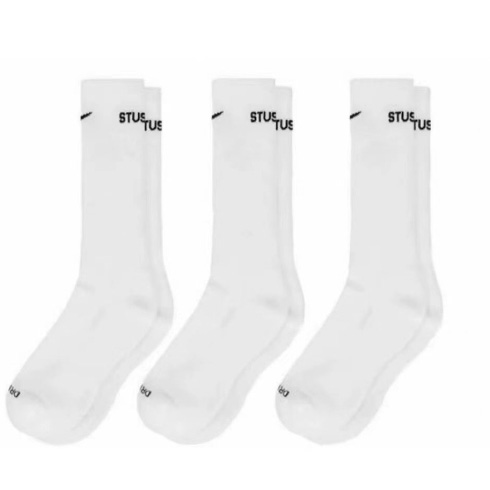 Nike x Stussy Everyday Plus Crew Socks /Box - PerfectKickZ