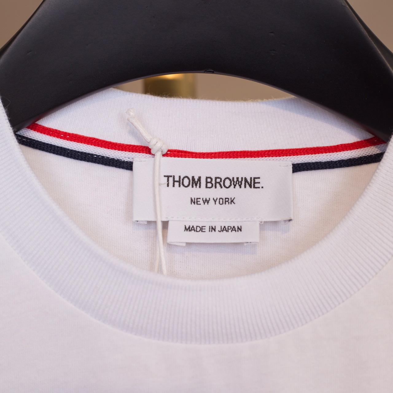 Thom Browne RWB Stripe T-Shirt   2107 - PerfectKickZ