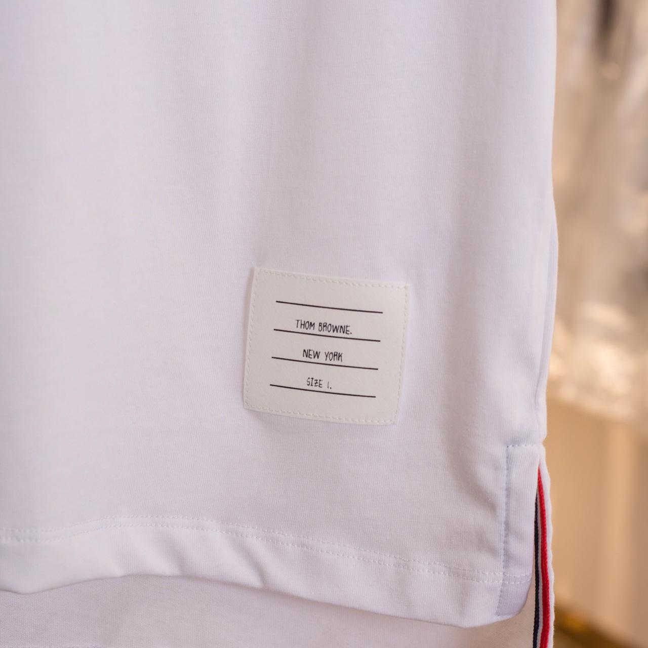 Thom Browne RWB Stripe T-Shirt   2107 - PerfectKickZ