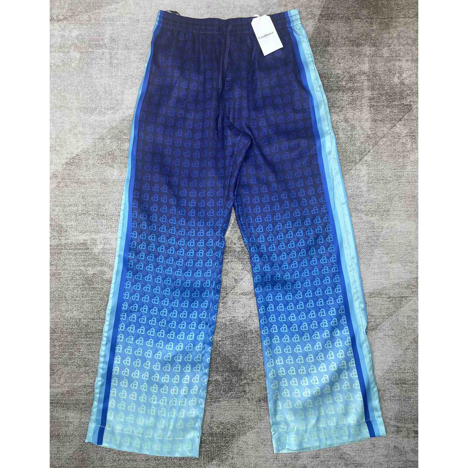Casablanca Morning City View Silk Trousers  CA3469 - PerfectKickZ