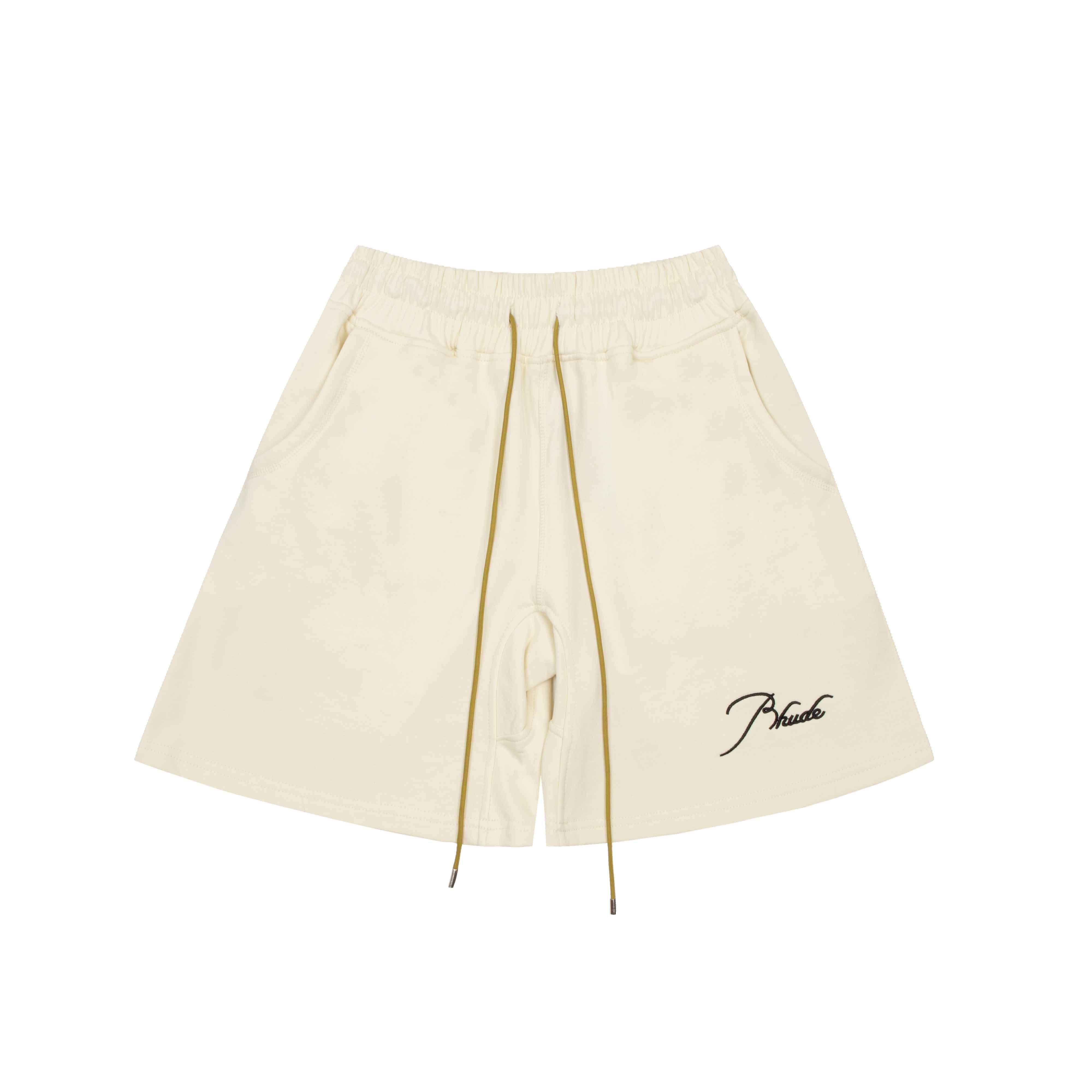 Rhude Logo-embroidered Track Shorts - PerfectKickZ