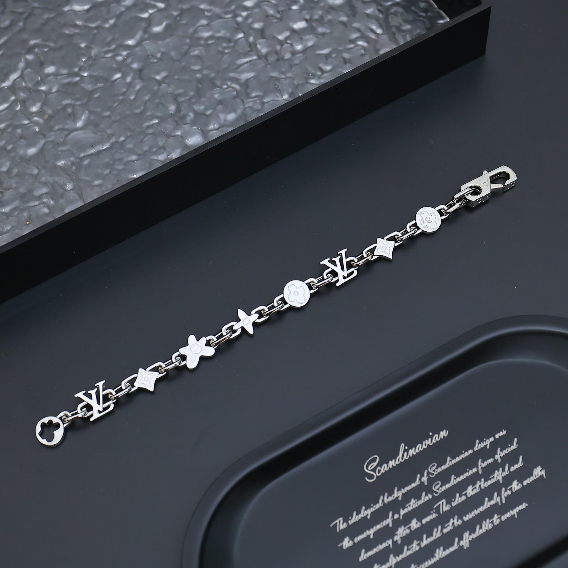 Louis Vuitton Monogram Craggy Bracelet   M1596M - PerfectKickZ