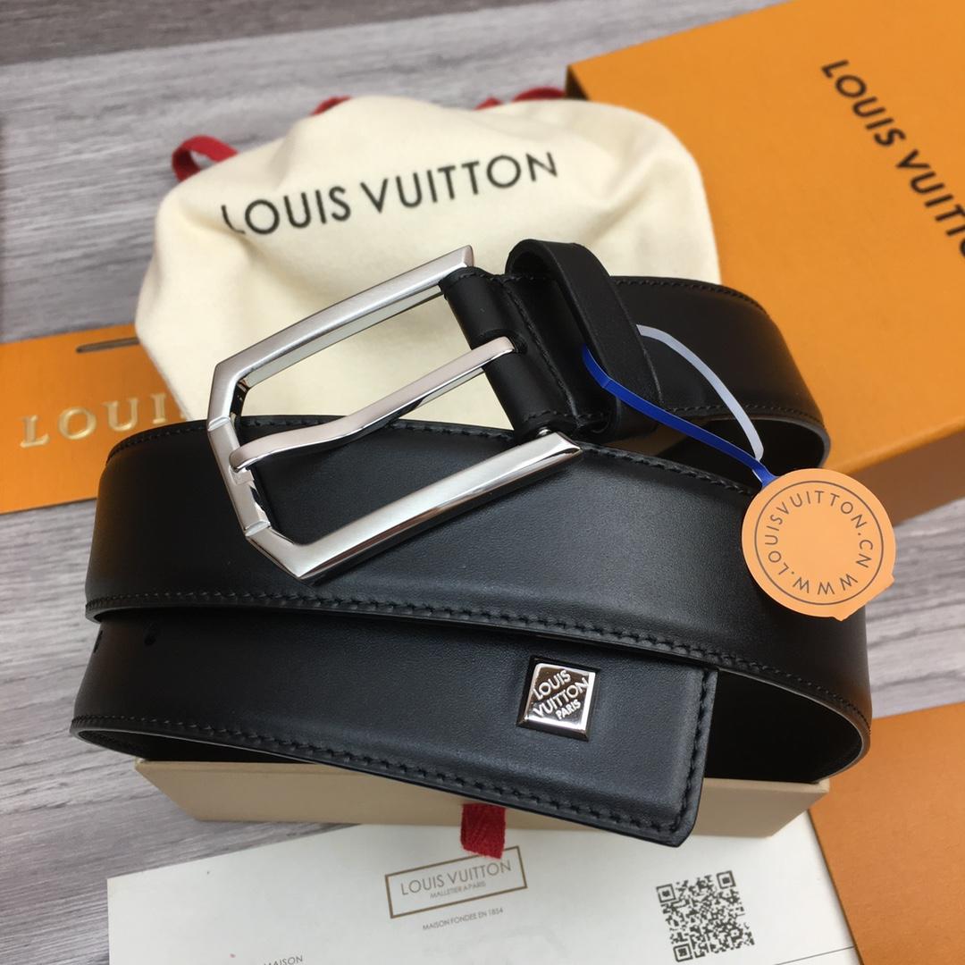 Louis Vuitton 35mm Leather Belt - PerfectKickZ