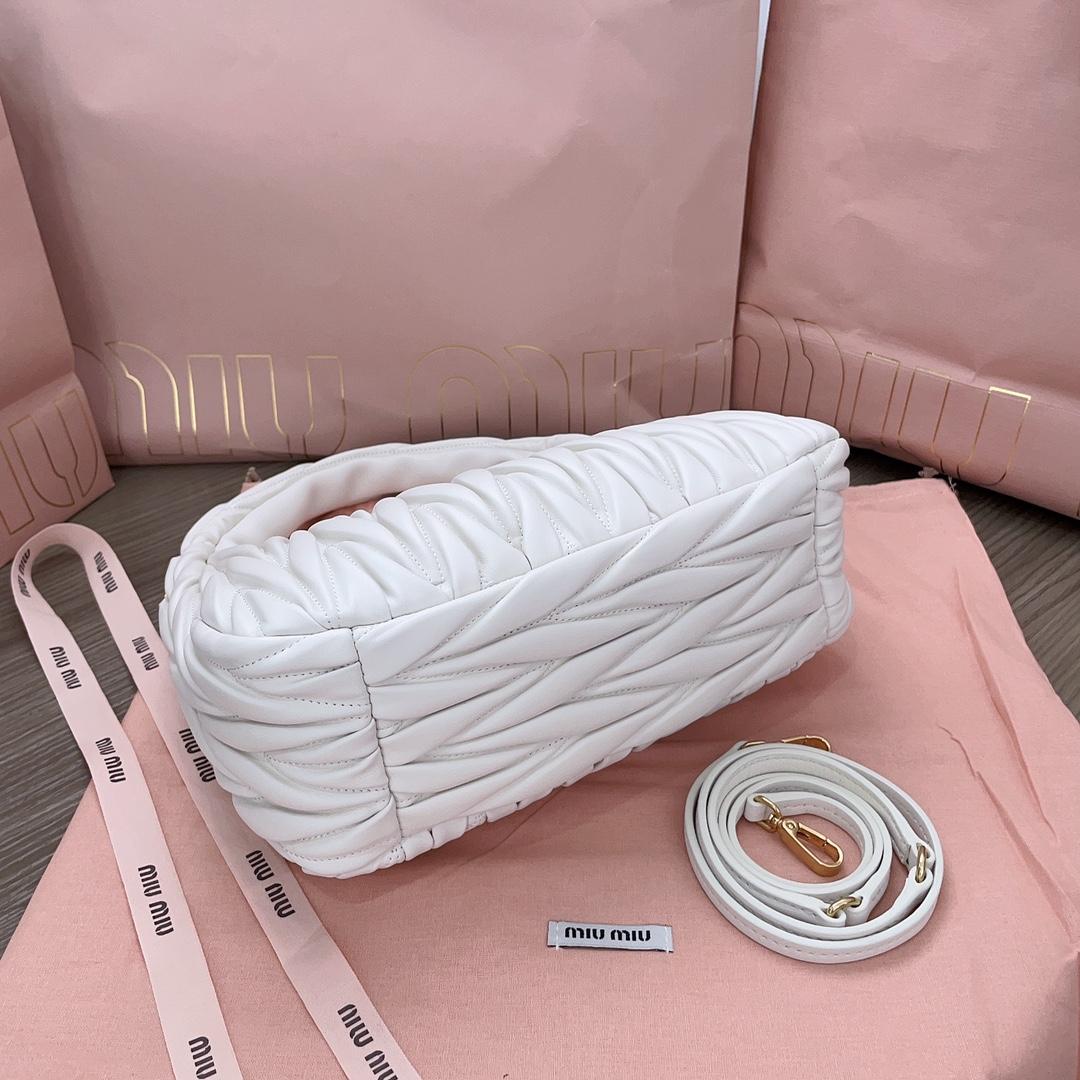 Miu Miu Wander Hobo Bag (25X18X7cm) - PerfectKickZ