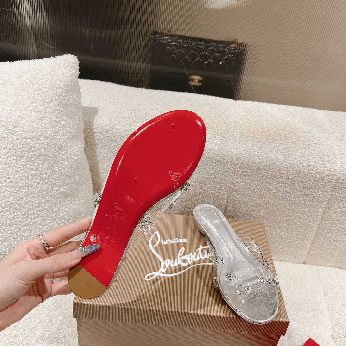 Christian Louboutin Degraqueenie Mule - PerfectKickZ