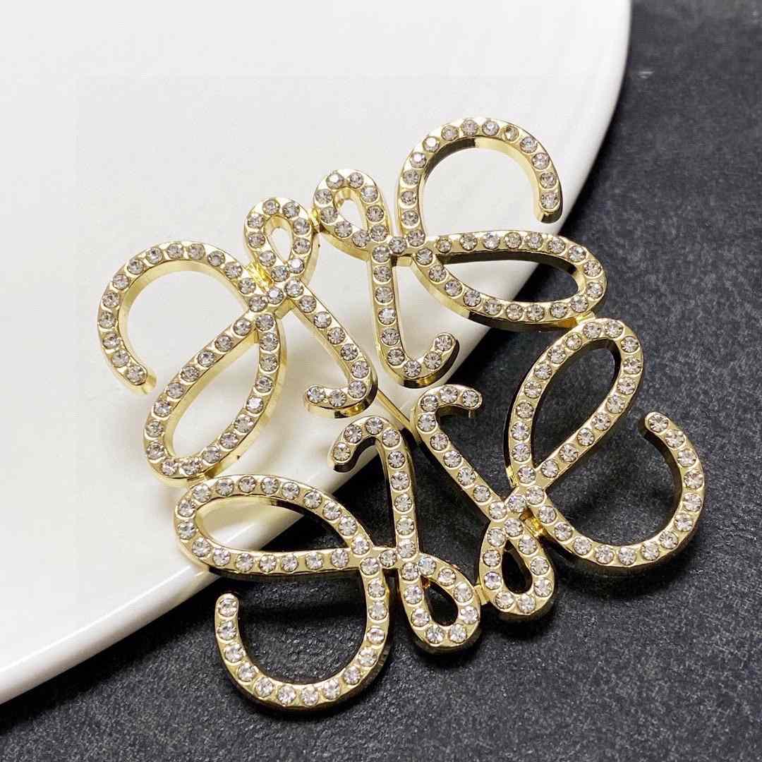Loewe Anagram Brooch - PerfectKickZ