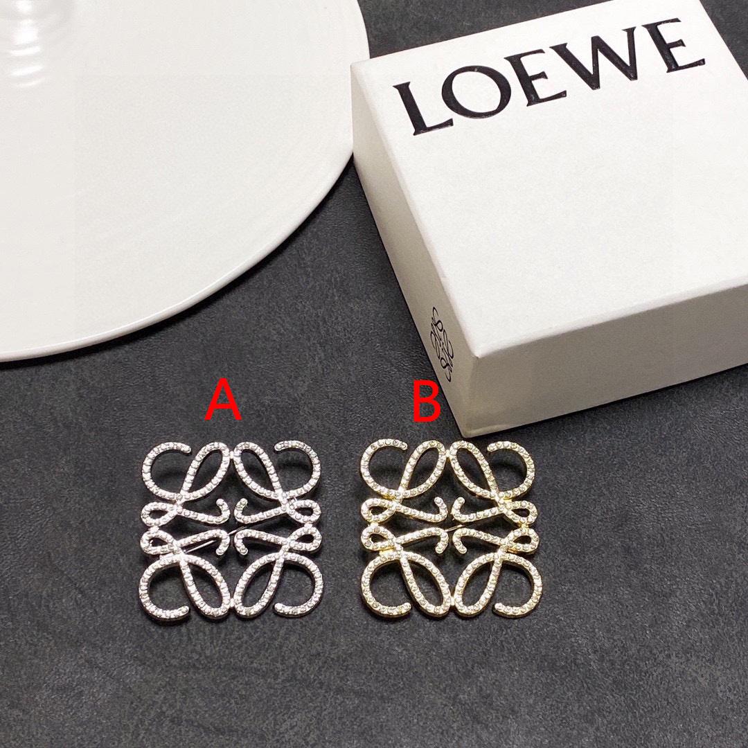 Loewe Anagram Brooch - PerfectKickZ