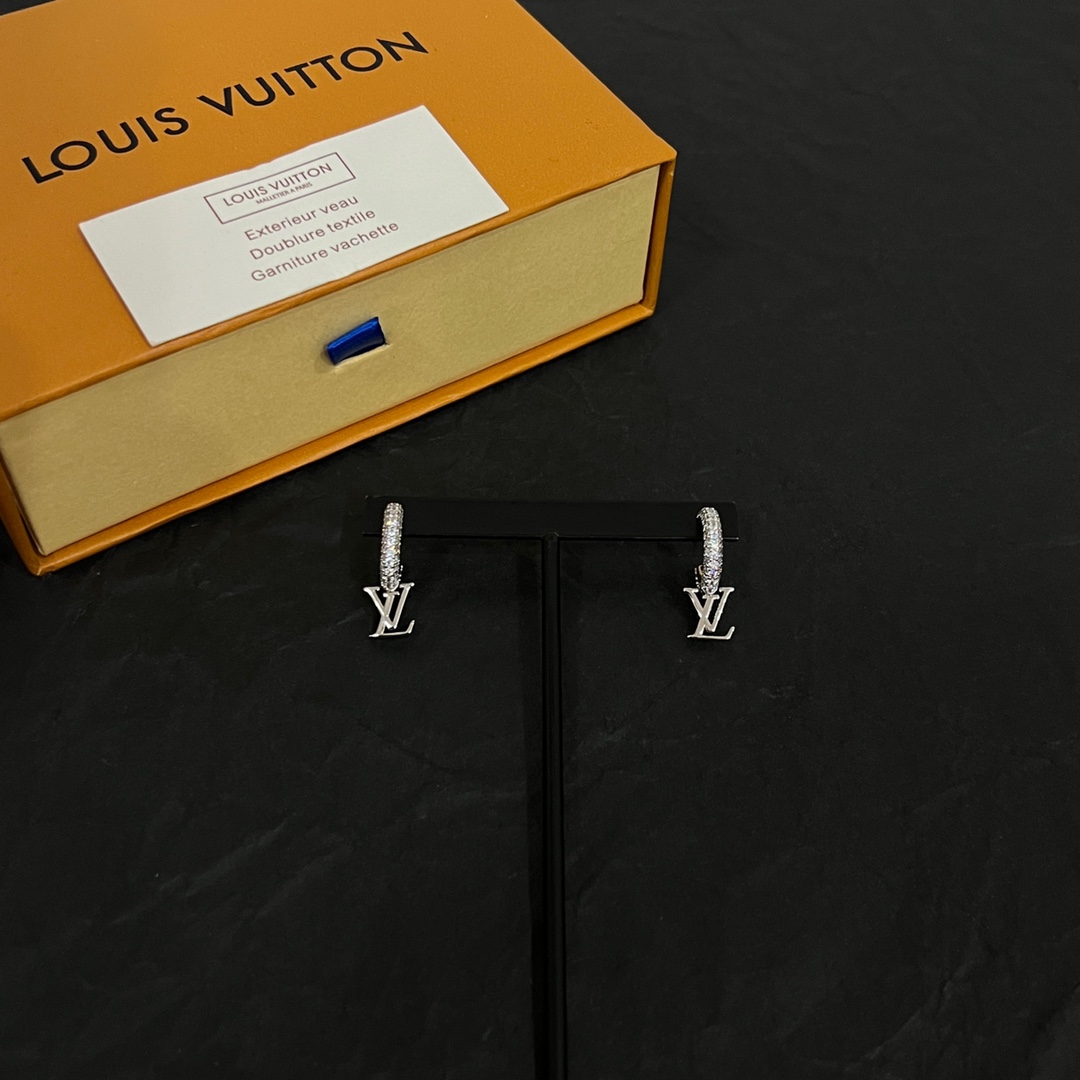 Louis Vuitton LV Iconic Earrings   - PerfectKickZ