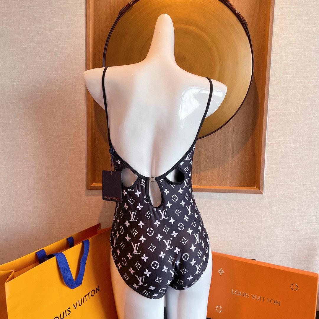 Louis Vuitton Monogram One-Piece Swimsuit - PerfectKickZ