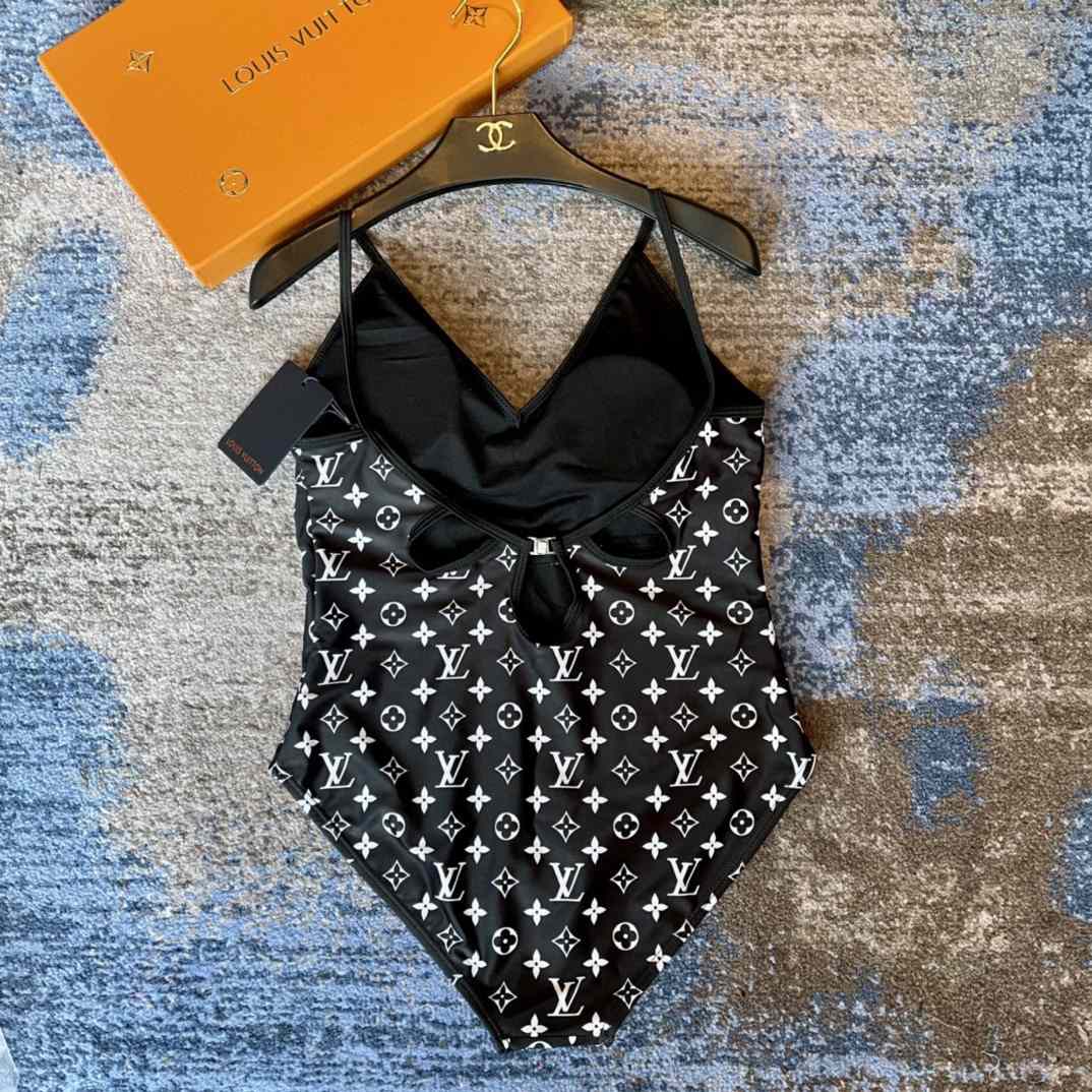 Louis Vuitton Monogram One-Piece Swimsuit - PerfectKickZ