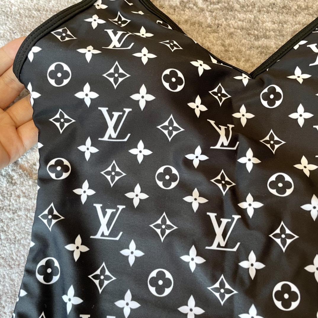 Louis Vuitton Monogram One-Piece Swimsuit - PerfectKickZ