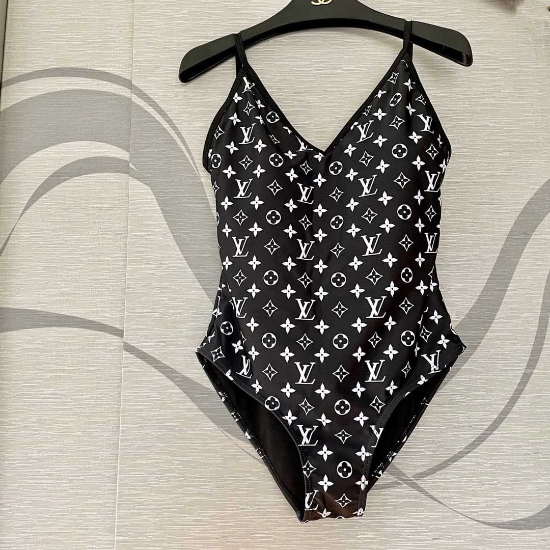 Louis Vuitton Monogram One-Piece Swimsuit - PerfectKickZ