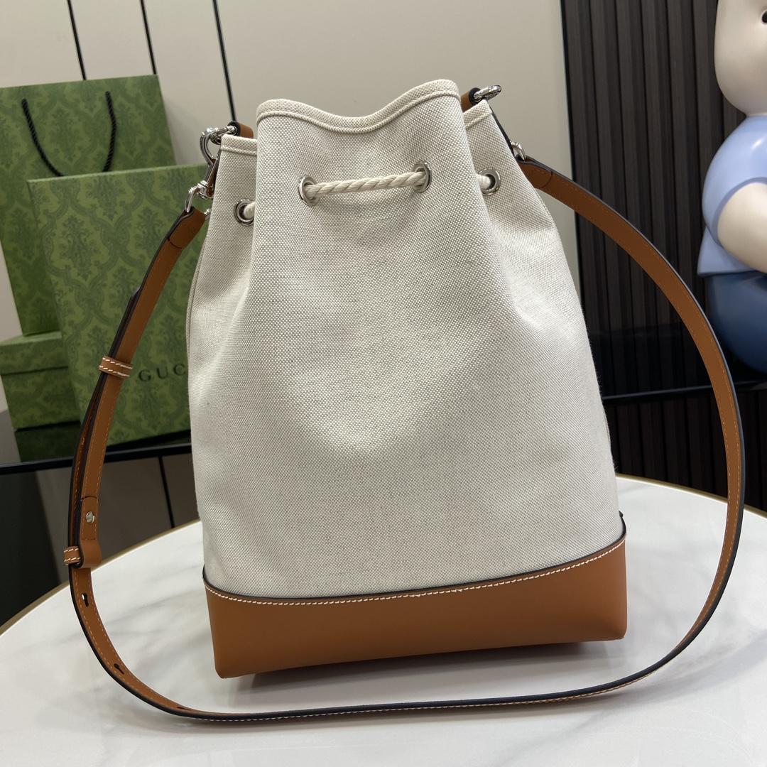 Gucci Small Shoulder Bag With Gucci Print - PerfectKickZ
