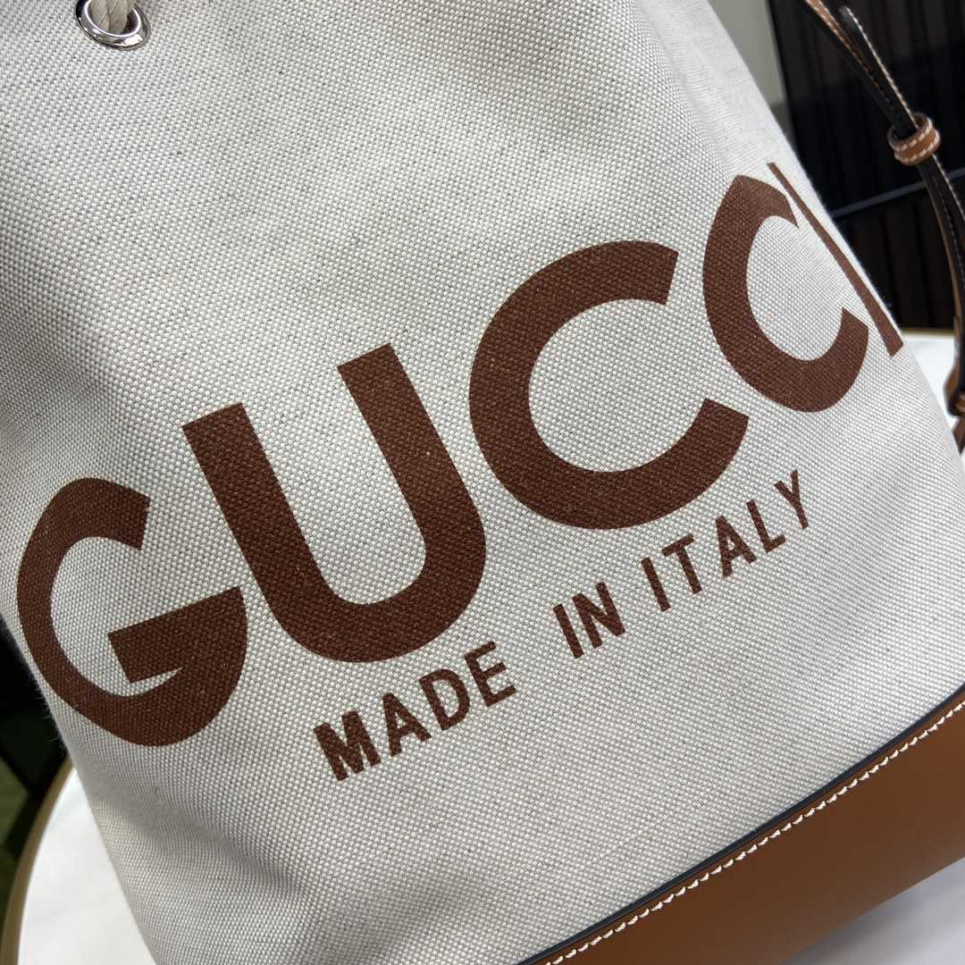 Gucci Small Shoulder Bag With Gucci Print - PerfectKickZ