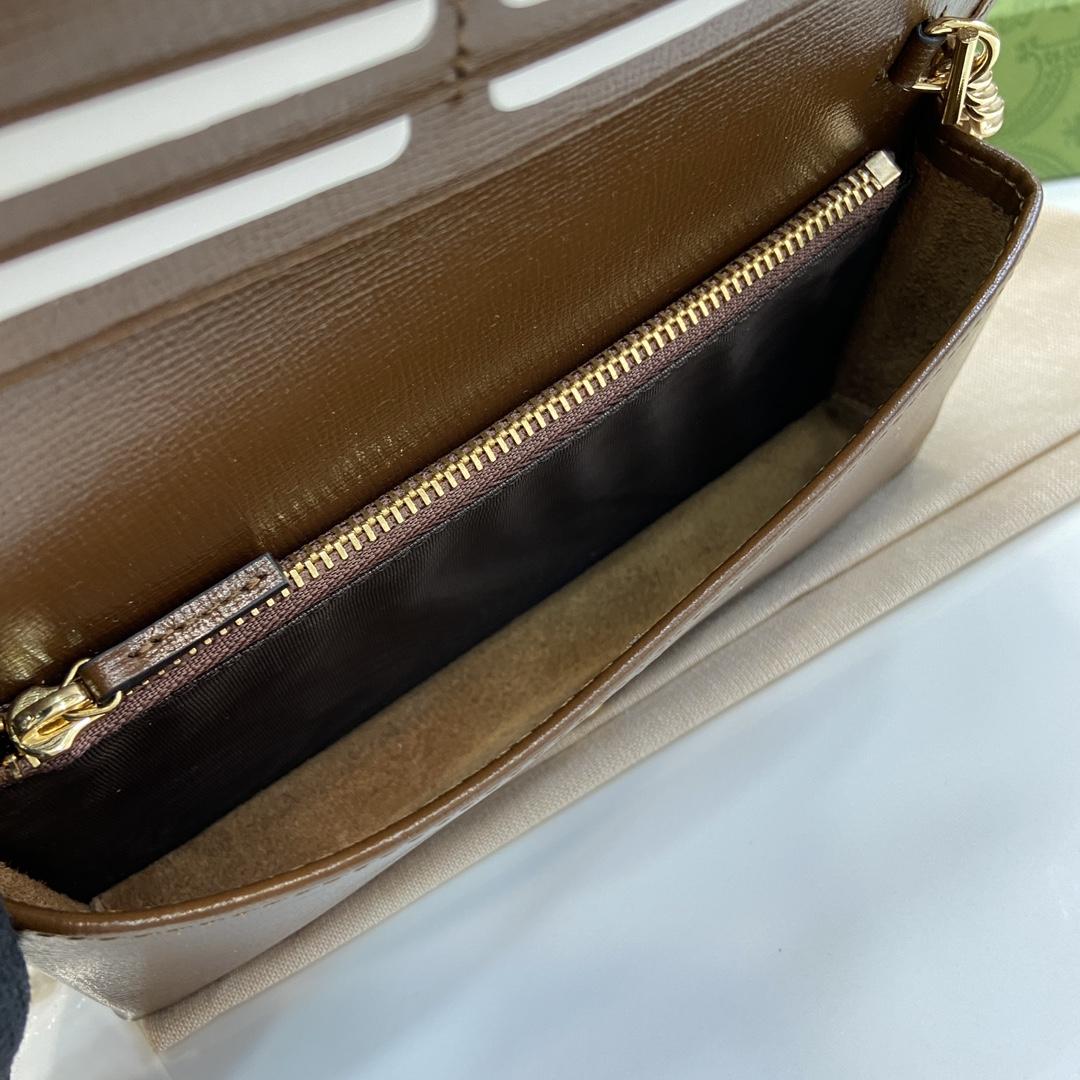 Gucci Ophidia GG Zip Around Wallet - PerfectKickZ