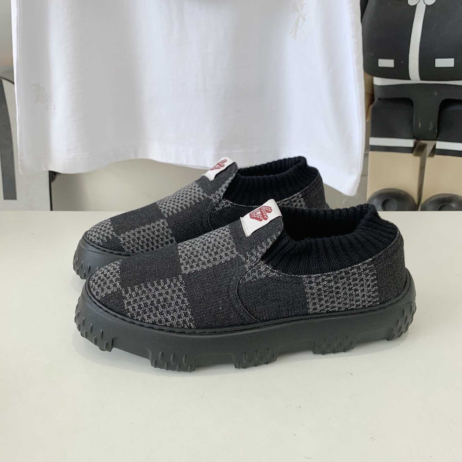 Louis Vuitton LV Space Lander Slip On   - PerfectKickZ