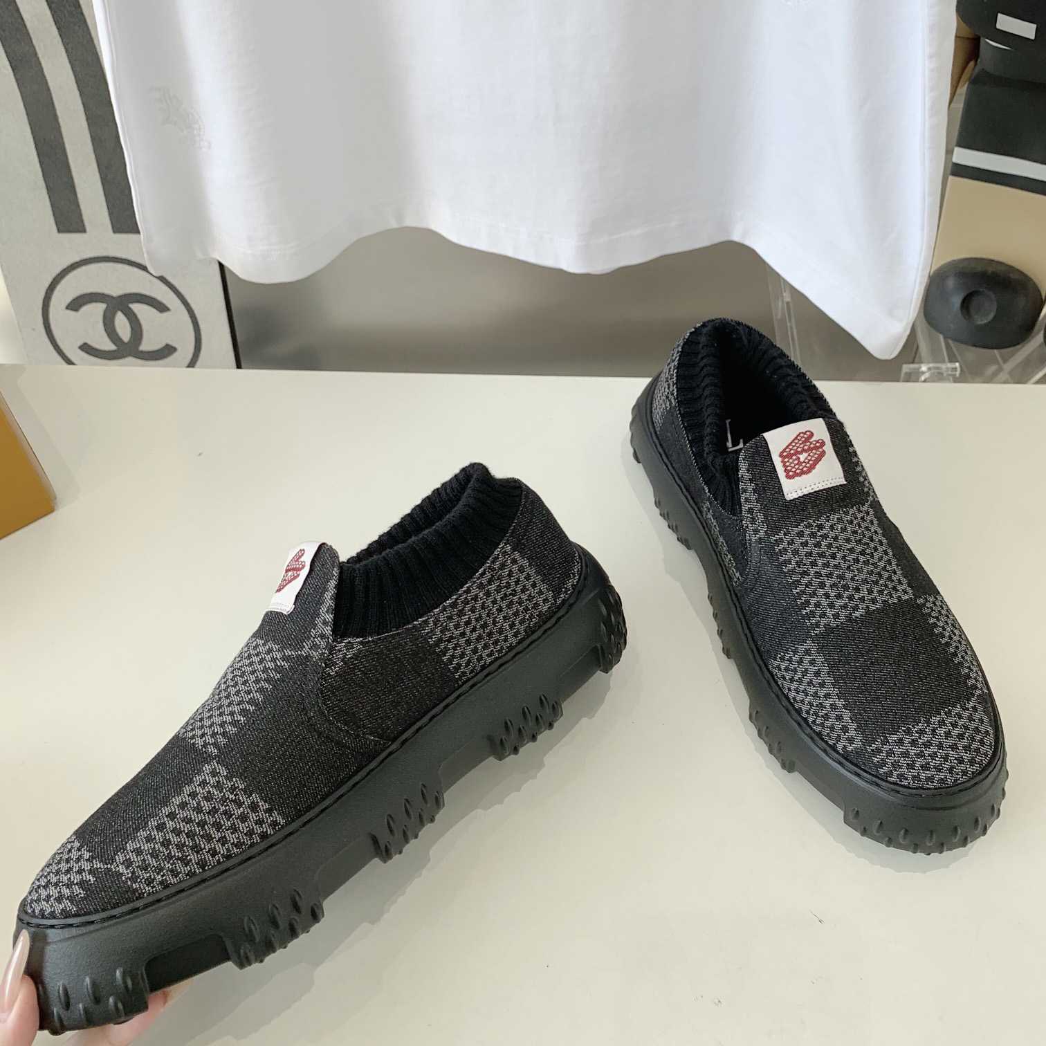Louis Vuitton LV Space Lander Slip On   - PerfectKickZ