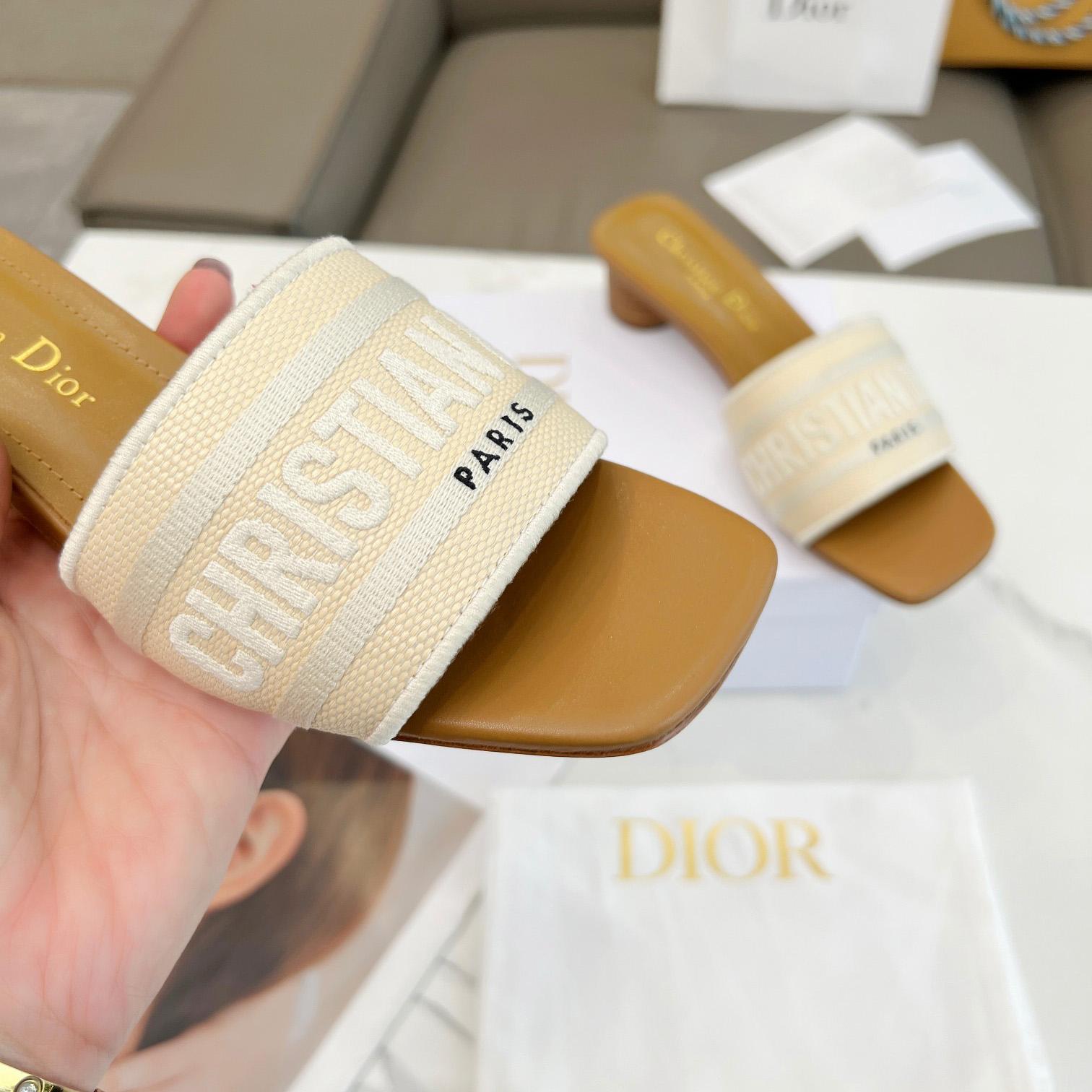 Dior Dioriviera Dway Heeled Slide - PerfectKickZ