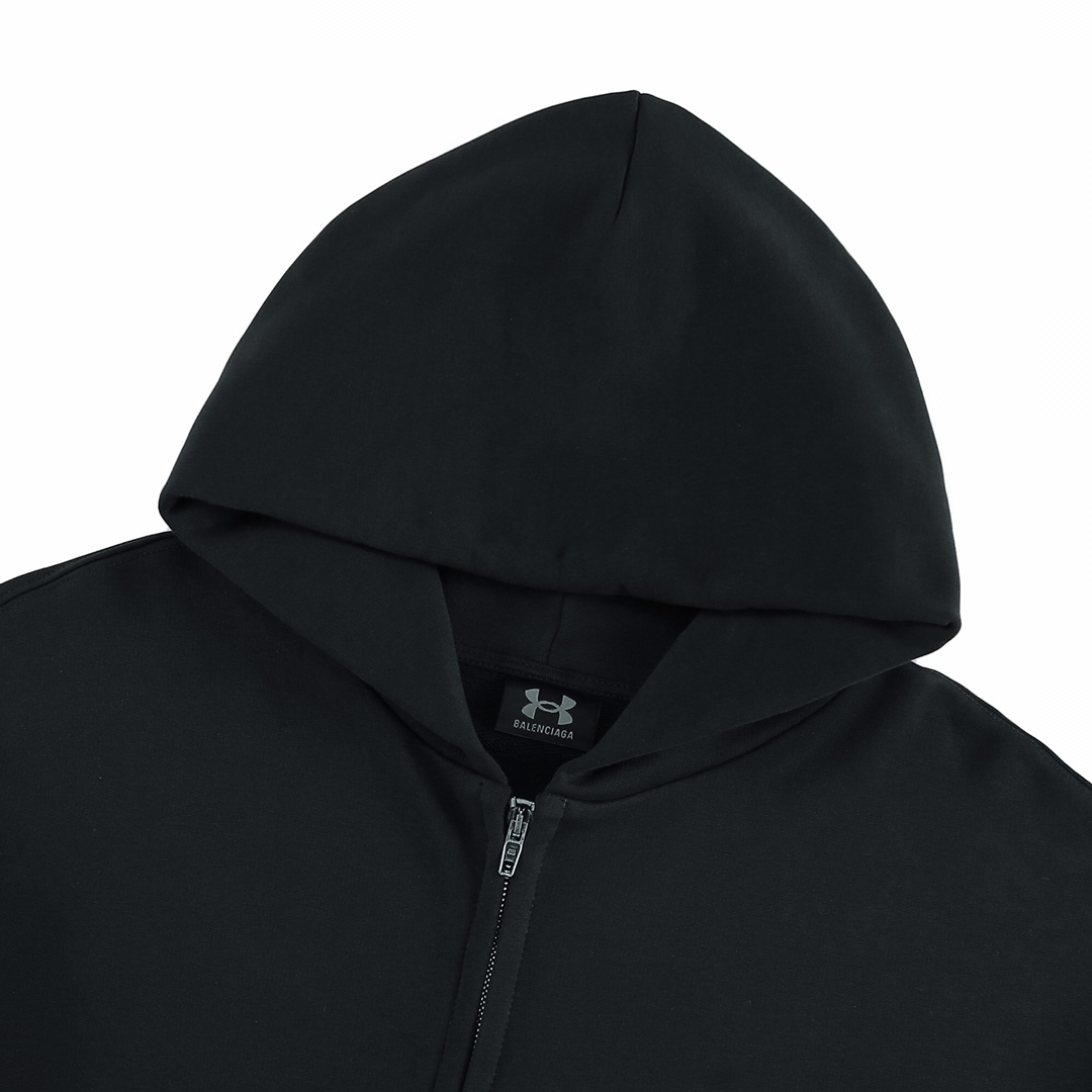 Balenciaga x Under Armour Zip-Up Hoodie Regular Fit - PerfectKickZ