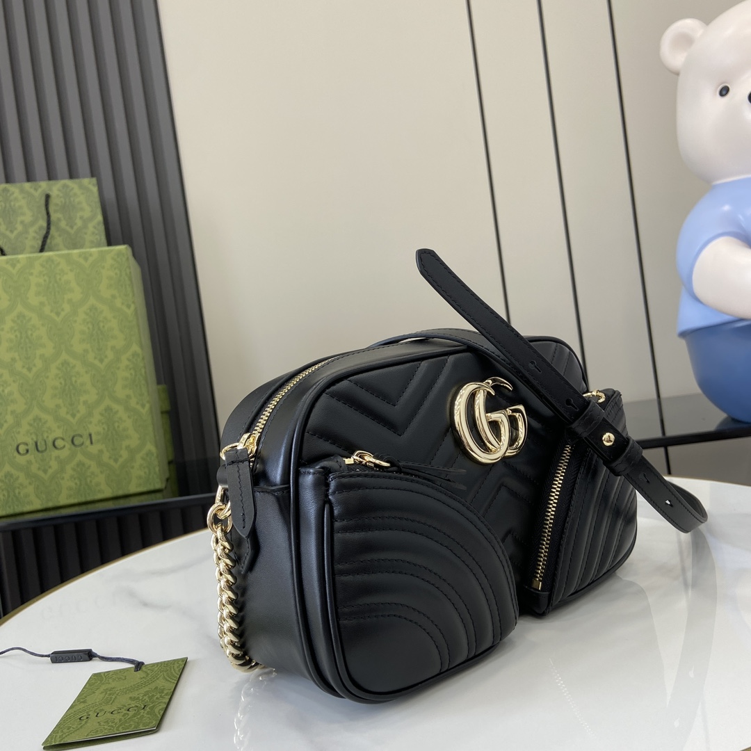 Gucci GG Marmont Small Shoulder Bag - PerfectKickZ