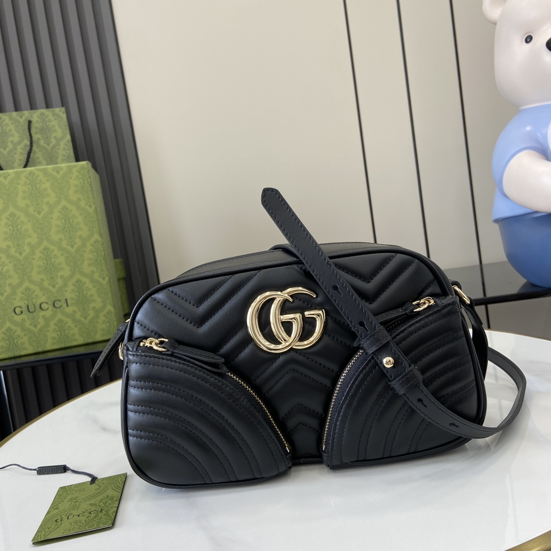 Gucci GG Marmont Small Shoulder Bag - PerfectKickZ