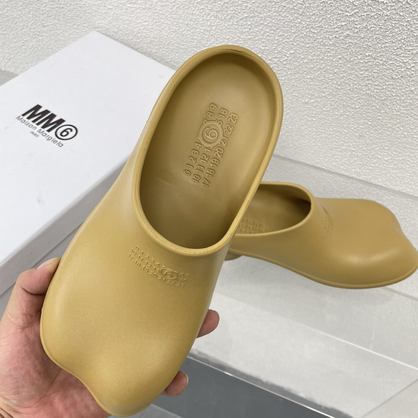 MM6 Maison Margiela Anatomic Numbers-motif Slippers - PerfectKickZ