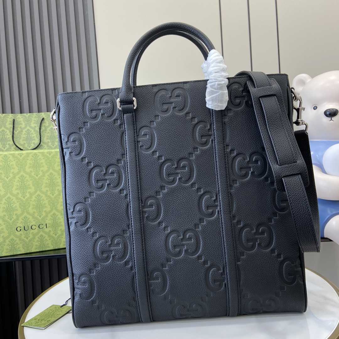 Gucci Jumbo GG Medium Tote Bag - PerfectKickZ