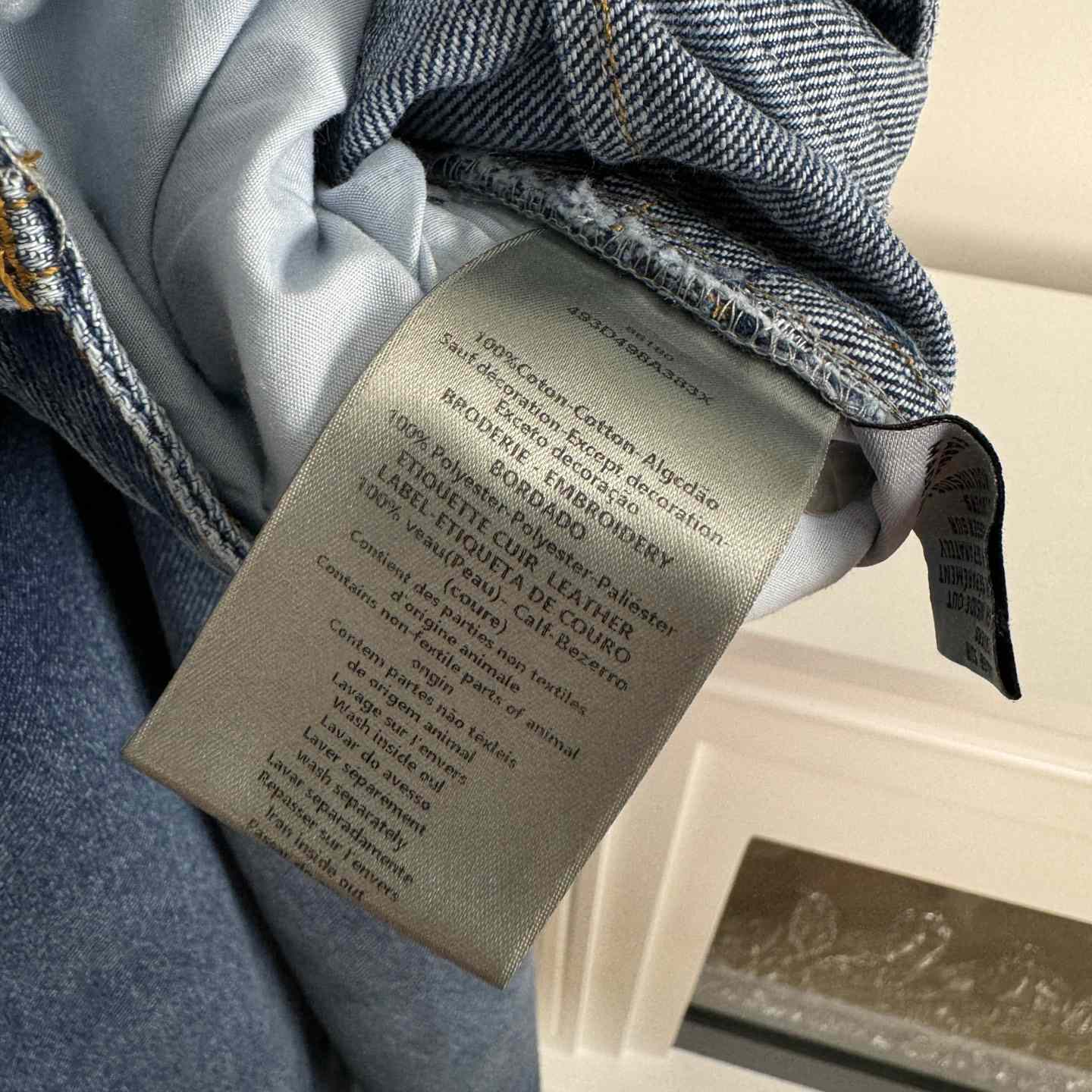Dior Handwritten Christian Dior Carpenter Jeans - PerfectKickZ
