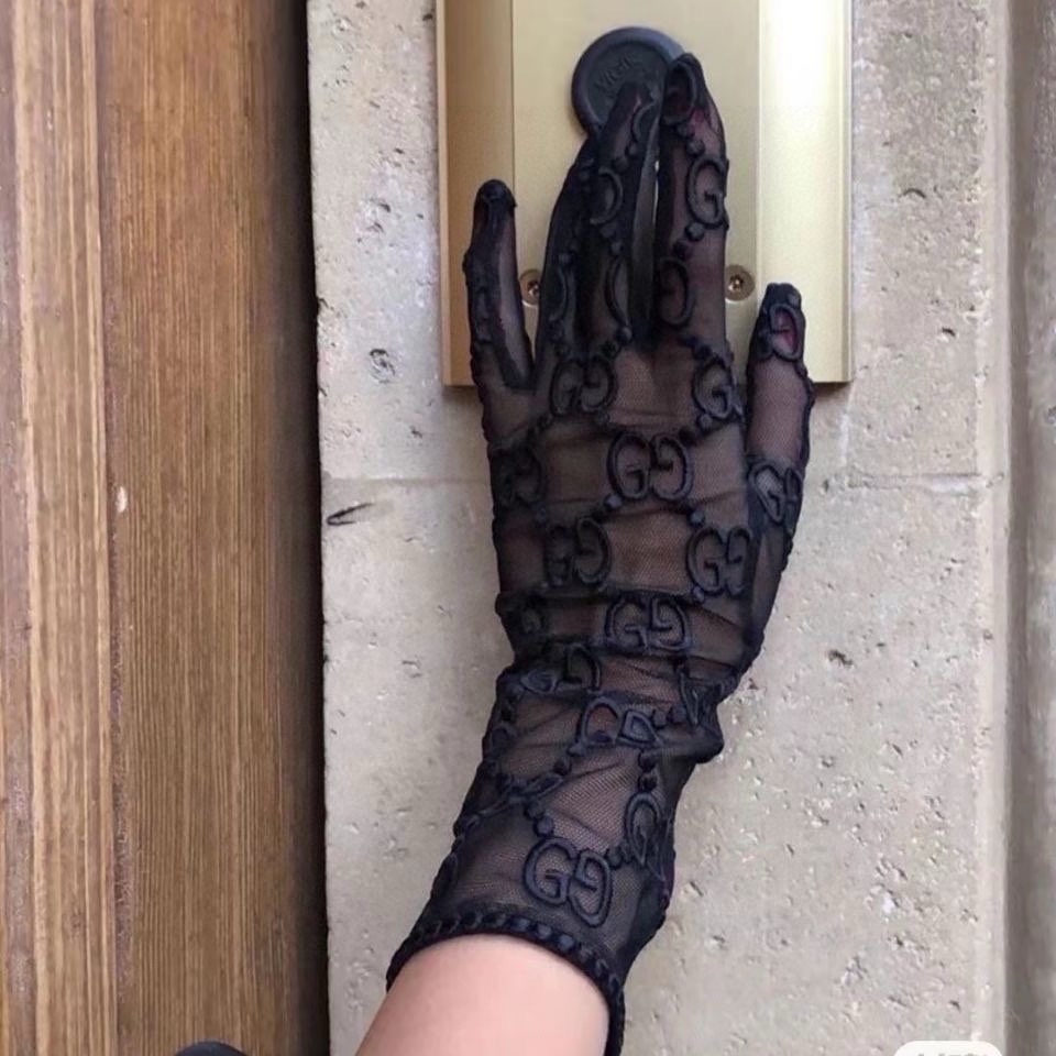 Gucci Tulle Gloves With GG Motif - PerfectKickZ