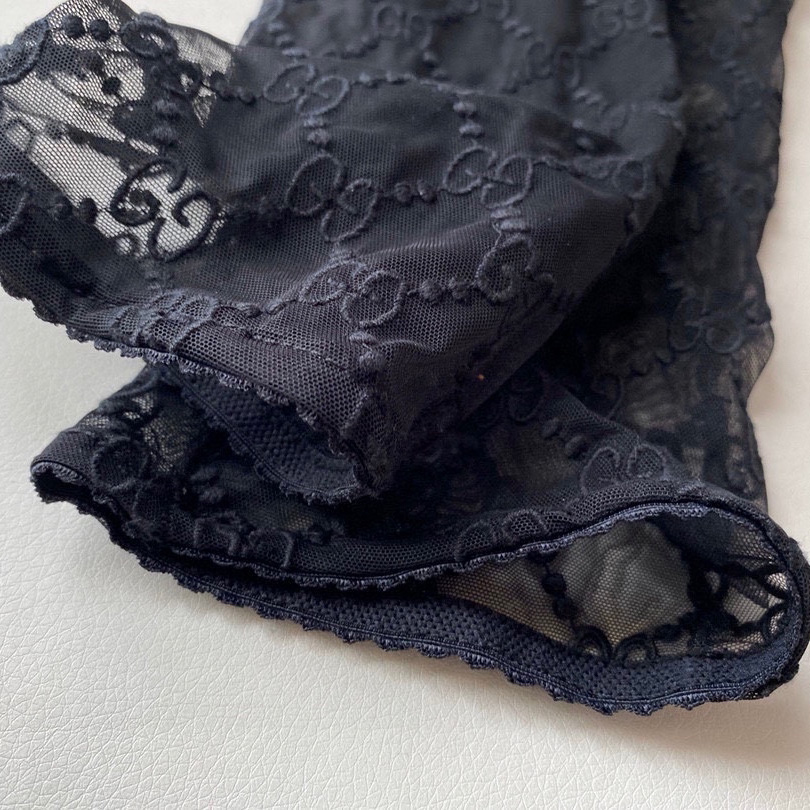 Gucci Tulle Gloves With GG Motif - PerfectKickZ