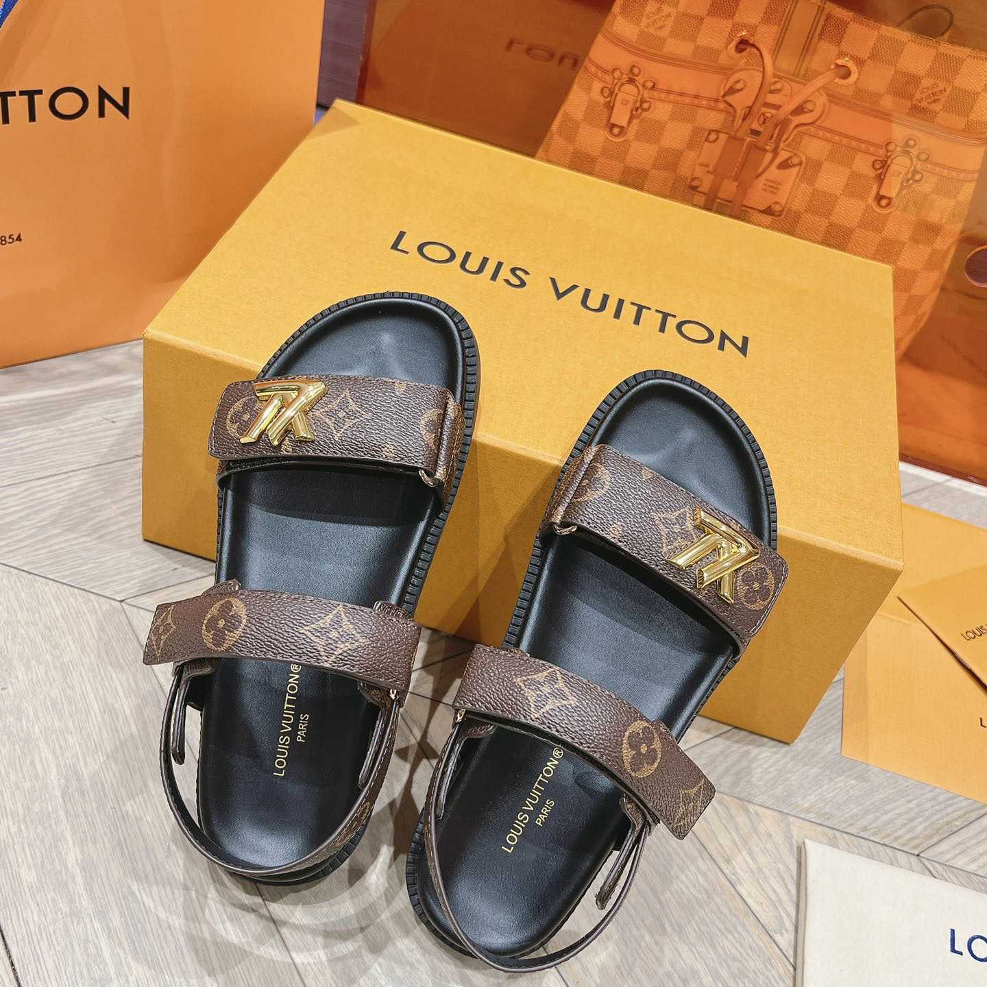 Louis Vuitton LV Sunset Flat Comfort Sandal   1ACL9C - PerfectKickZ