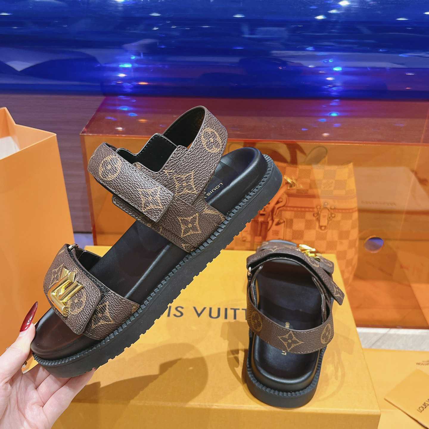 Louis Vuitton LV Sunset Flat Comfort Sandal   1ACL9C - PerfectKickZ