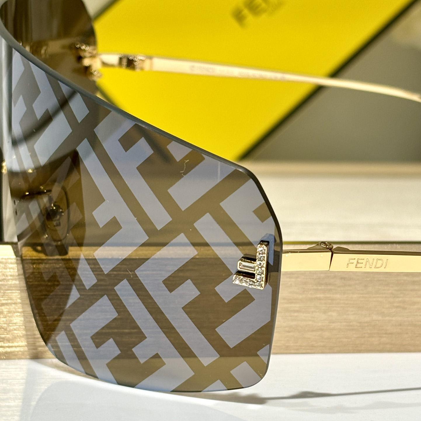Fendi First Crystal Sunglasses    FE4121U - PerfectKickZ