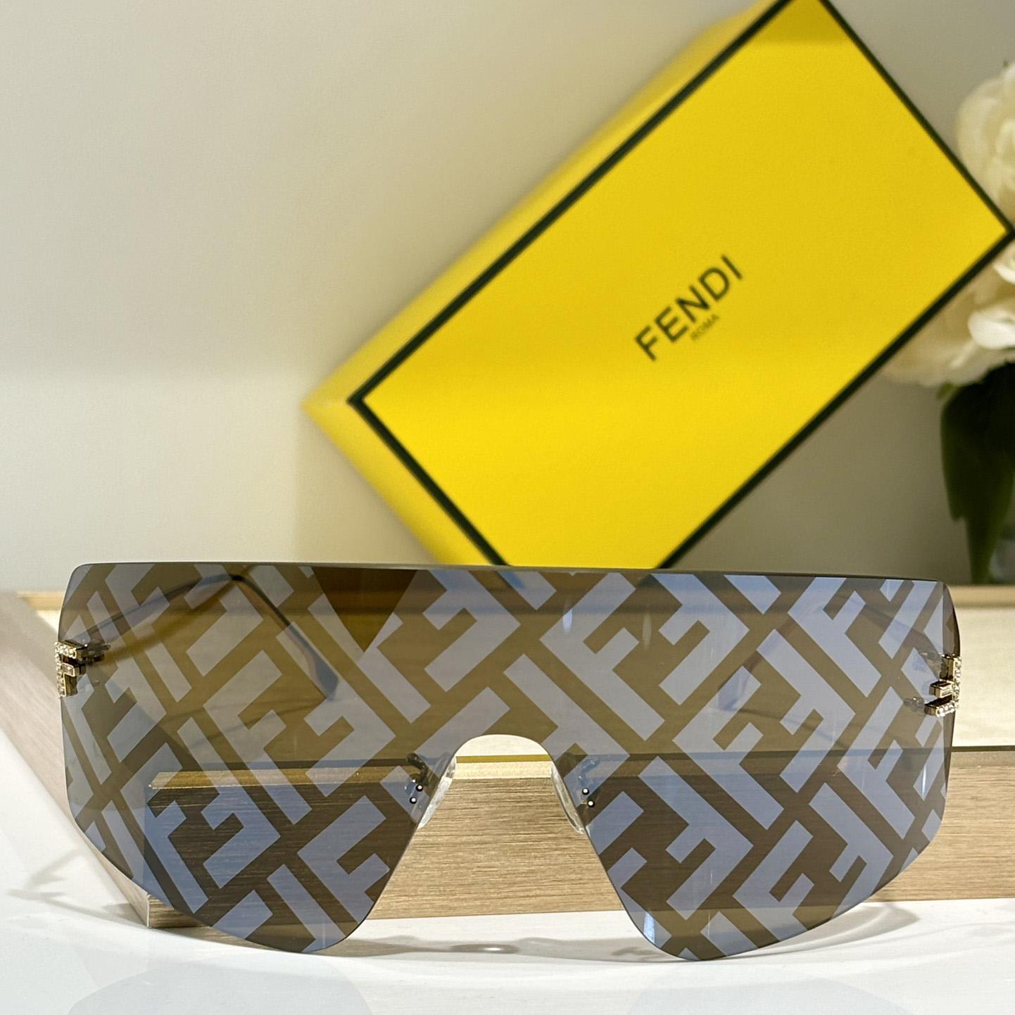 Fendi First Crystal Sunglasses    FE4121U - PerfectKickZ