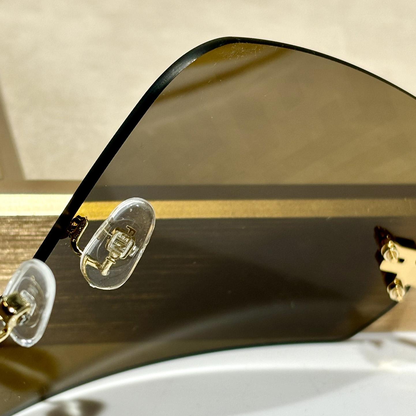 Fendi First Crystal Sunglasses    FE4121U - PerfectKickZ
