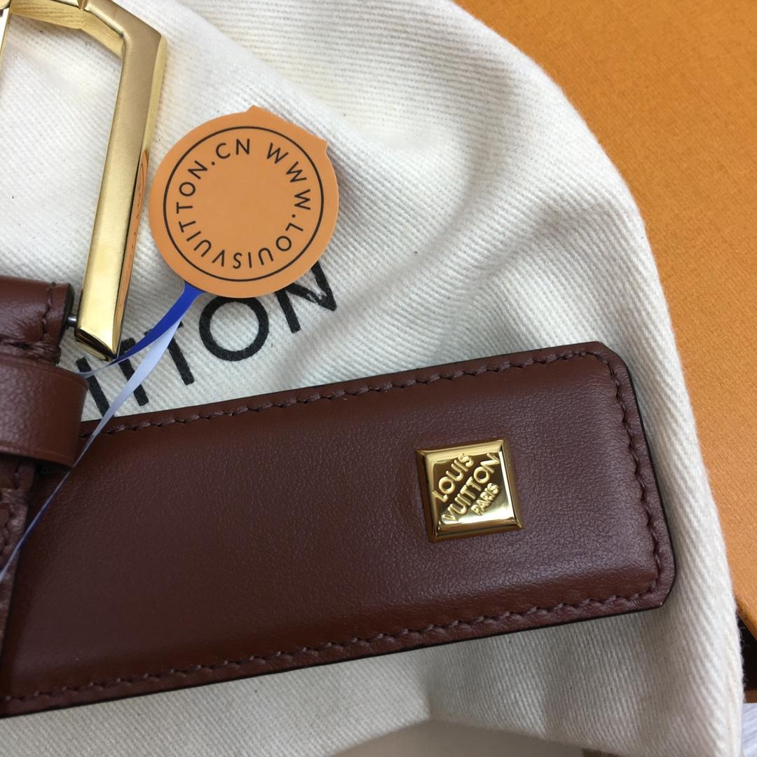 Louis Vuitton 35mm Leather Belt - PerfectKickZ