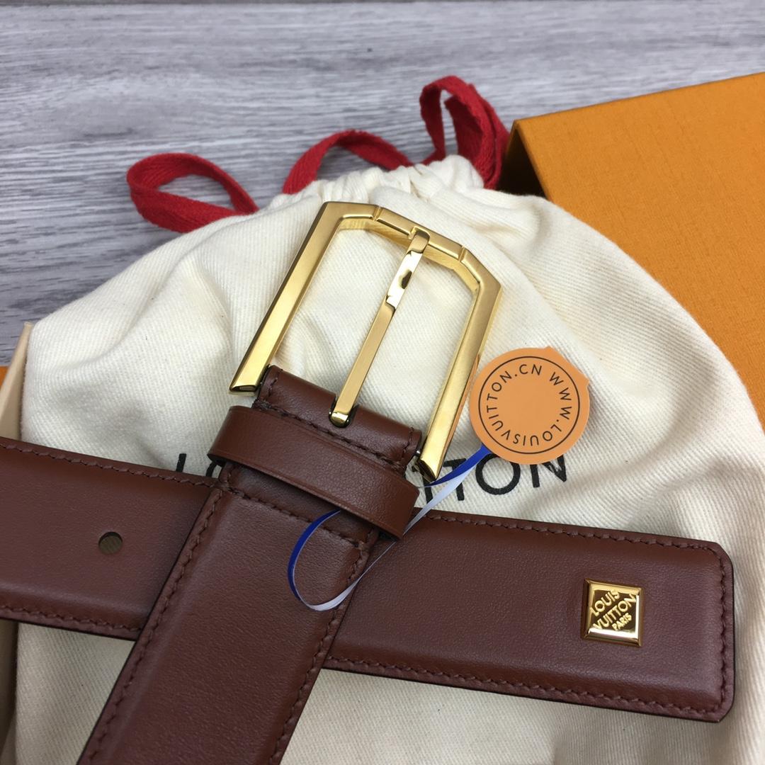 Louis Vuitton 35mm Leather Belt - PerfectKickZ