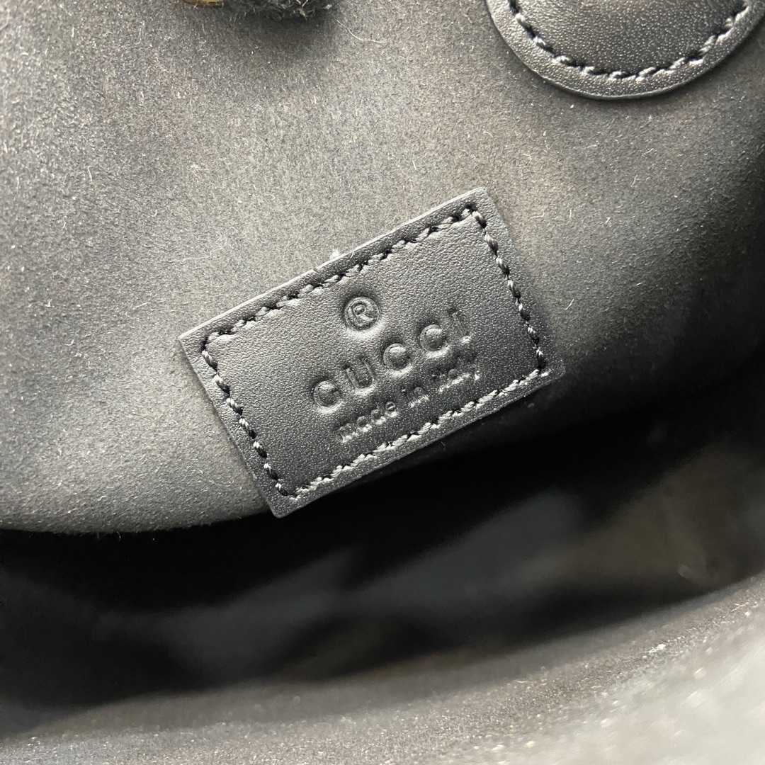 Gucci GG Super Mini Bag With Strap - PerfectKickZ