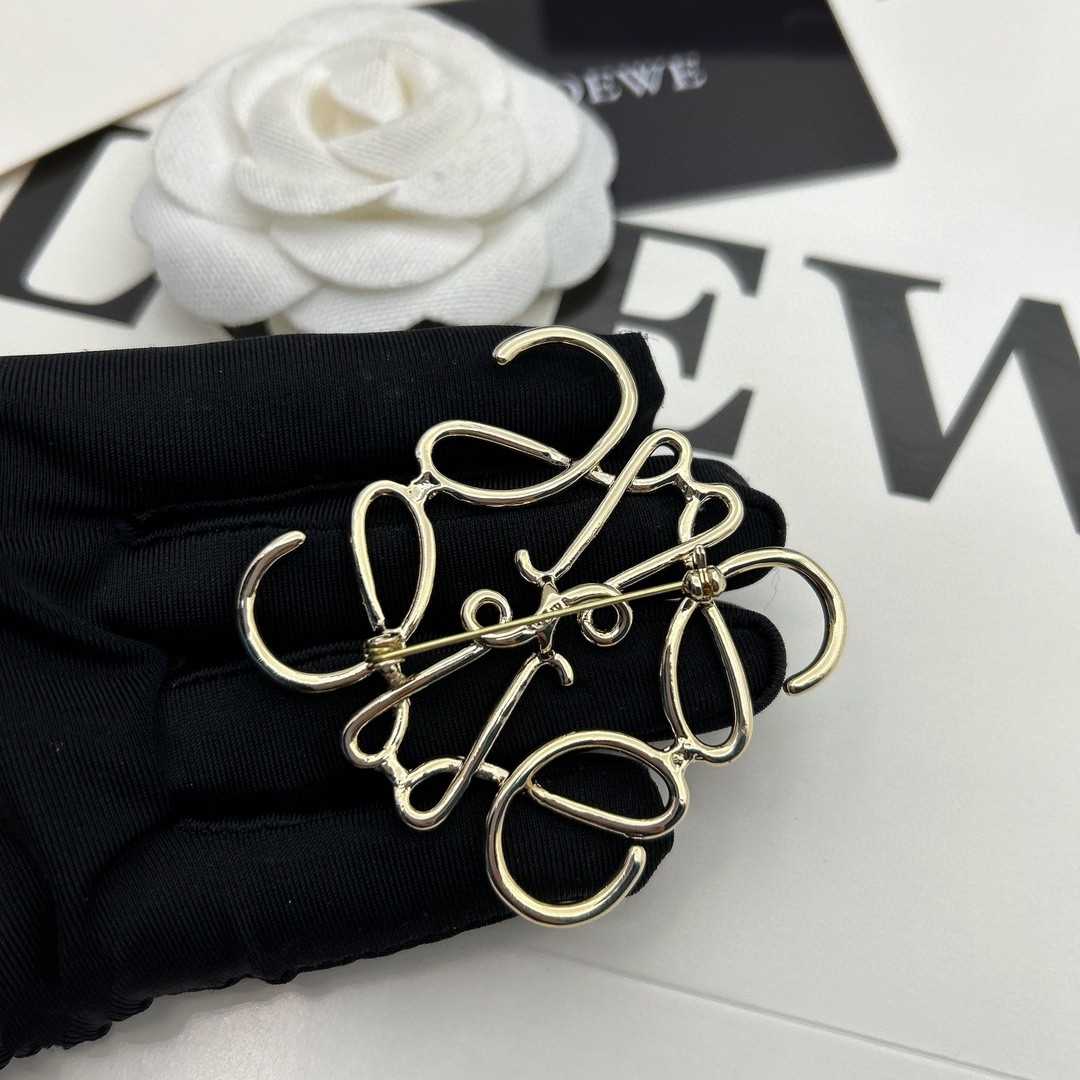 Loewe Anagram Brooch - PerfectKickZ