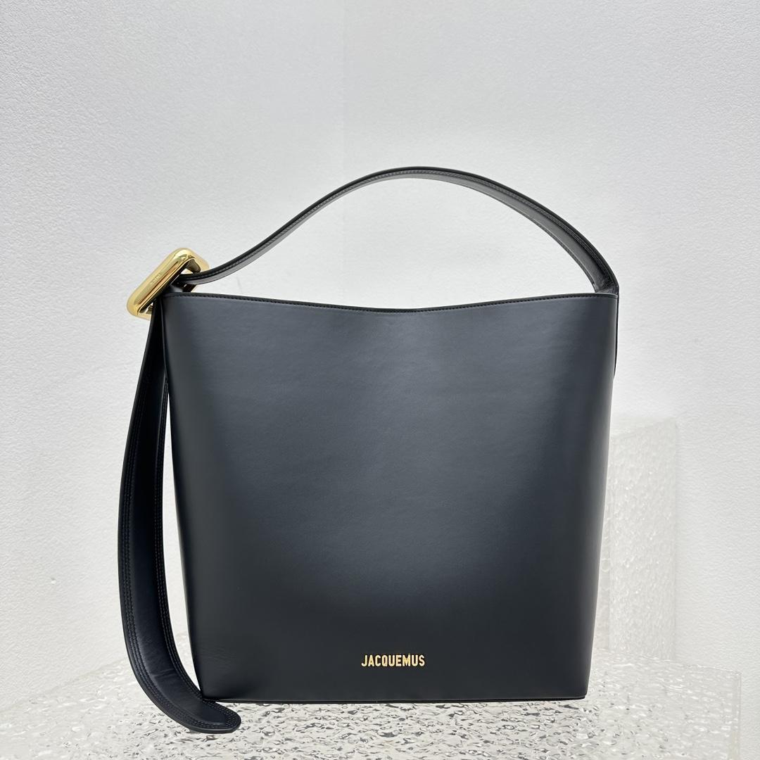 Jacquemus Le Regalo Leather Bucket Bag (30x33x14cm) - PerfectKickZ